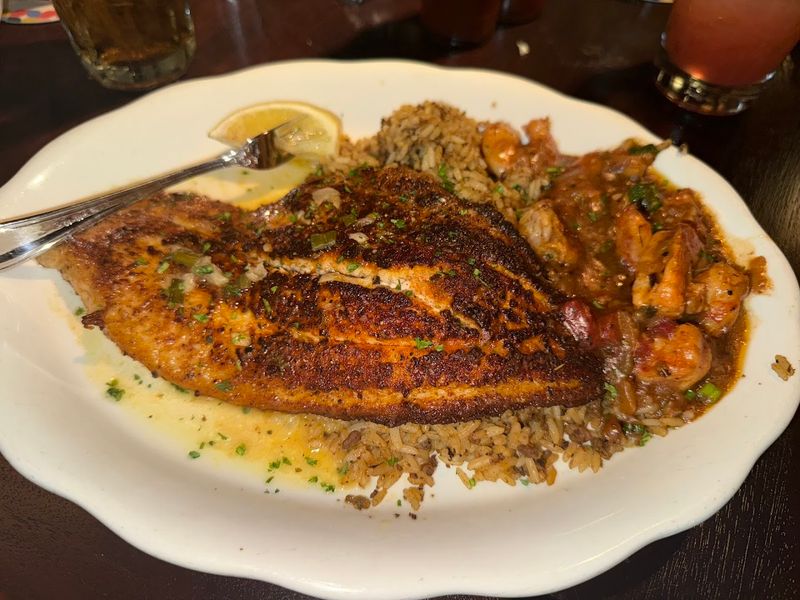 Redfish, Trout, and the Grilled Seafood Options Redfish, Trout, and the Grilled Seafood Options