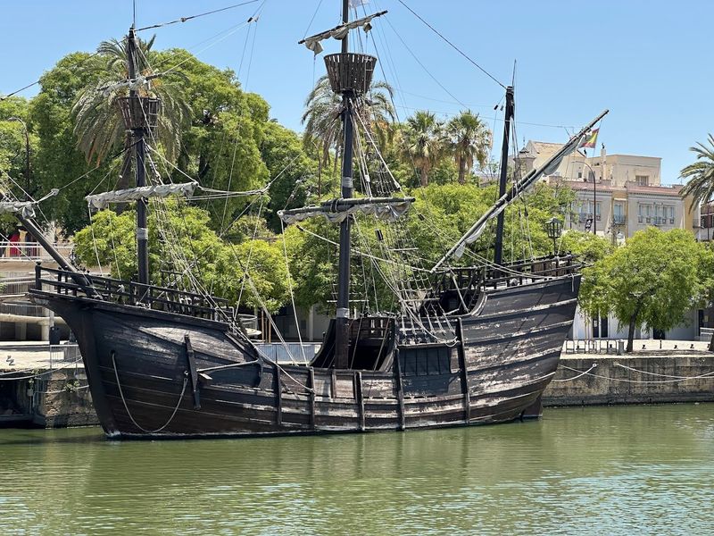 Replica Nao Victoria, Seville, Andalusia, Spain