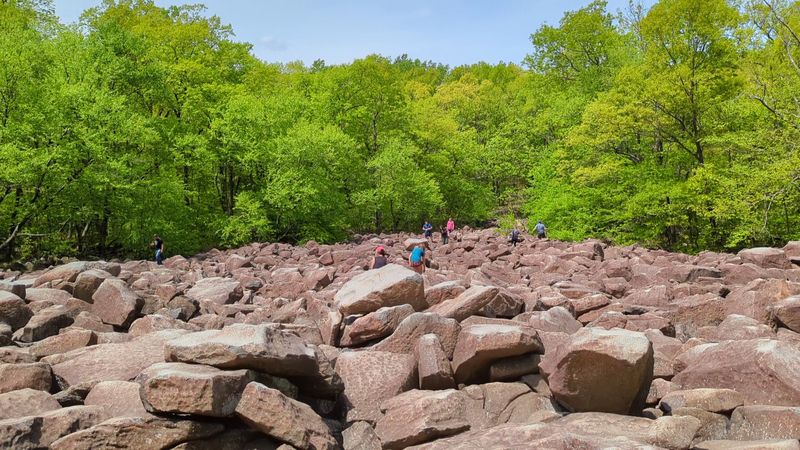 Ringing Rocks Park, Upper Black Eddy, Pennsylvania