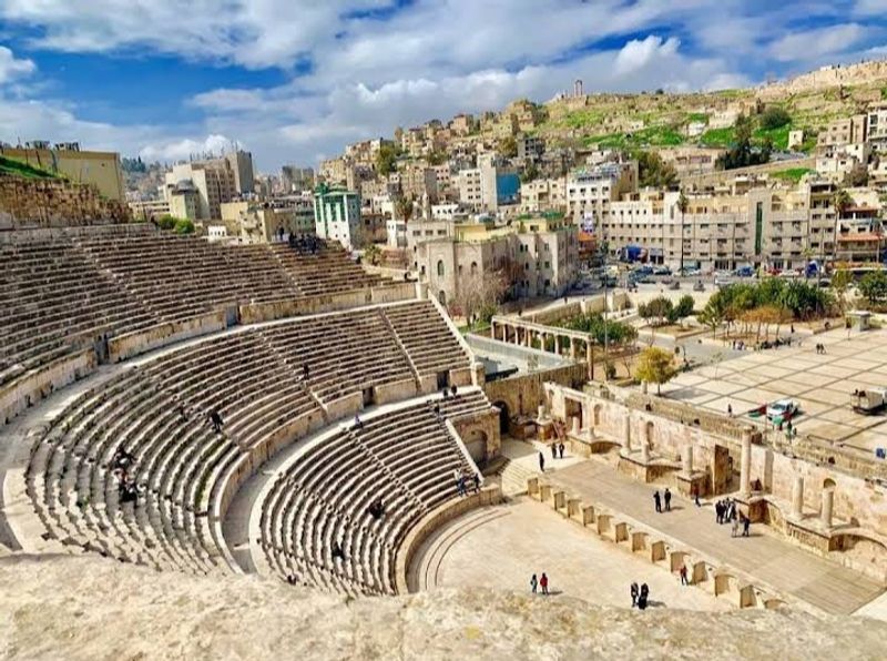 Roman Theatre of Amman - Jordan Roman Theatre of Amman - Jordan