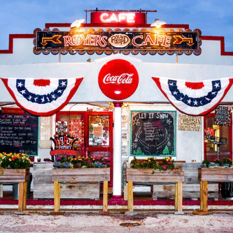 Royers Round Top Cafe, Round Top, Texas Royers Round Top Cafe, Round Top, Texas