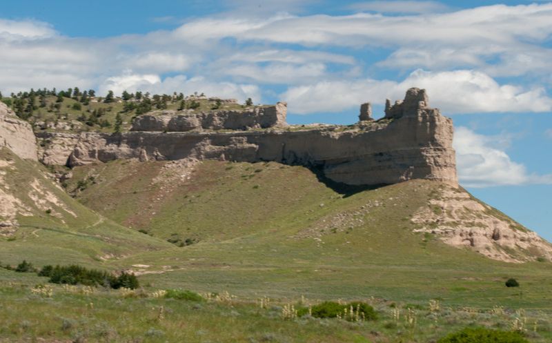 Saddle Rock Trail, Scotts Bluff National Monument, Gering, Nebraska Saddle Rock Trail, Scotts Bluff National Monument, Gering, Nebraska