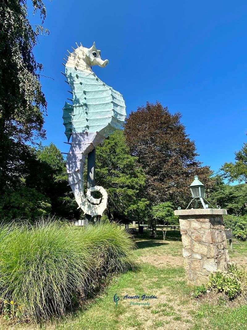Salty the Seahorse, Mattapoisett, Massachusetts