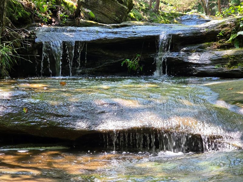 Sandstone Canyon Waterfalls, Don Robinson State Park, Missouri