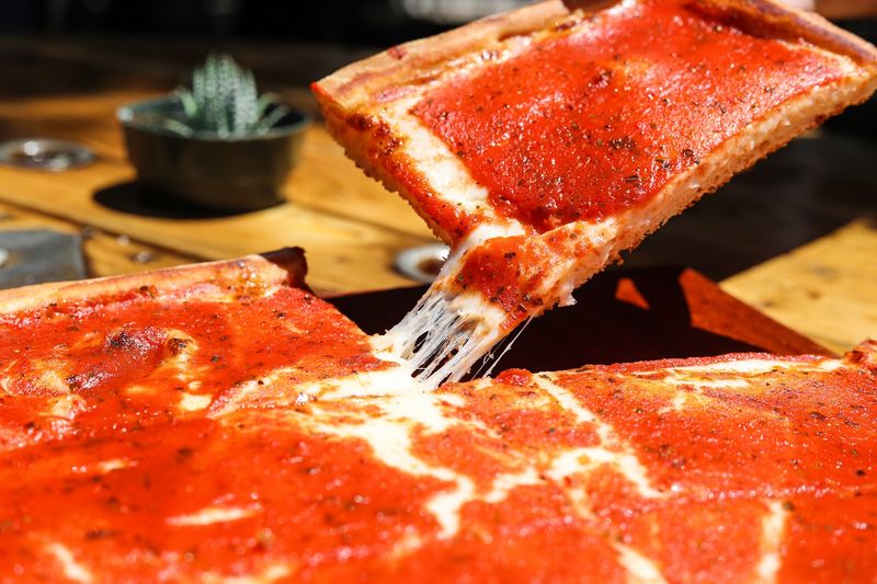 Santucci's Original Square Pizza, Philadelphia, Pennsylvania Santucci's Original Square Pizza, Philadelphia, Pennsylvania