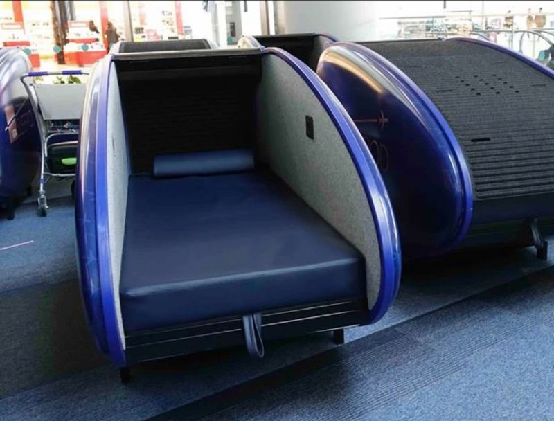 Sleep Pods and Overnight Layover Options
