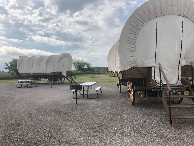 Sleeping in a Covered Wagon: The Glamping Experience