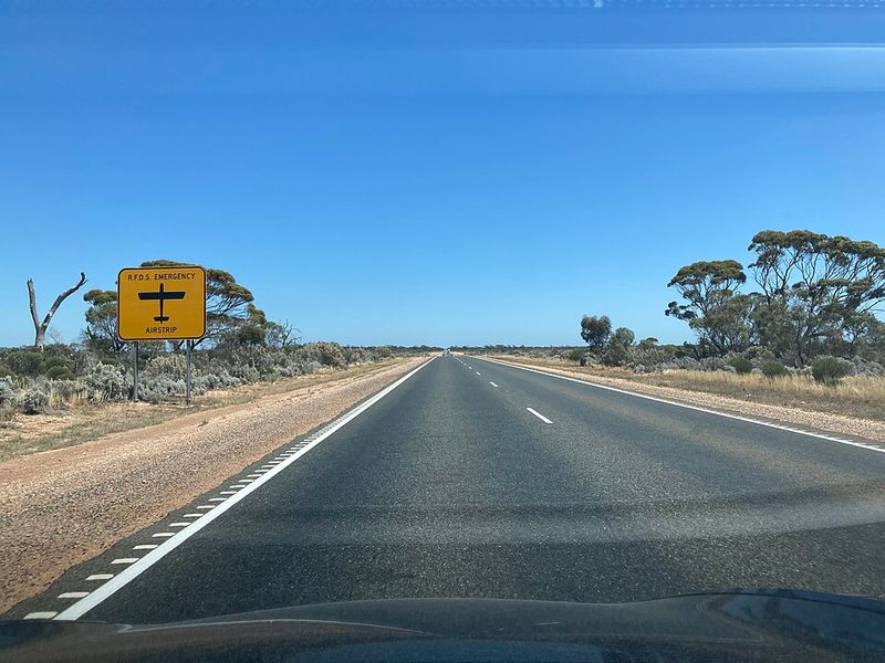 Some Roads Are Incredibly Long and Straight Some Roads Are Incredibly Long and Straight