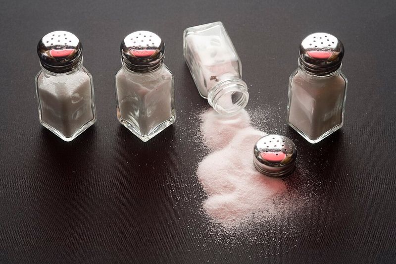 Spilling Salt Brings Bad Luck