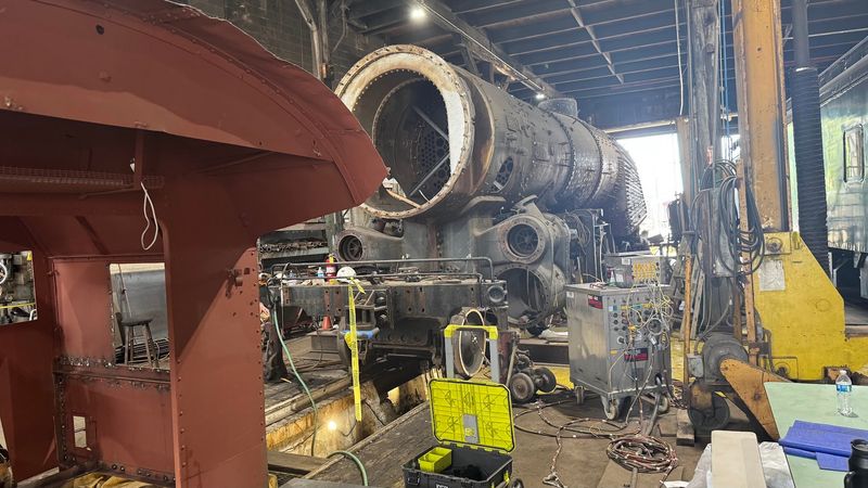 Steam Locomotives Being Restored: Giants Waking Up Slowly
