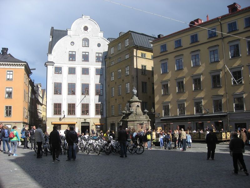 Stortorget and Köpmangatan (Gamla Stan, Stockholm, Sweden)