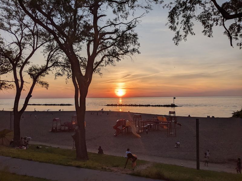 Sunsets Over Lake Erie That Draw Crowds Every Evening