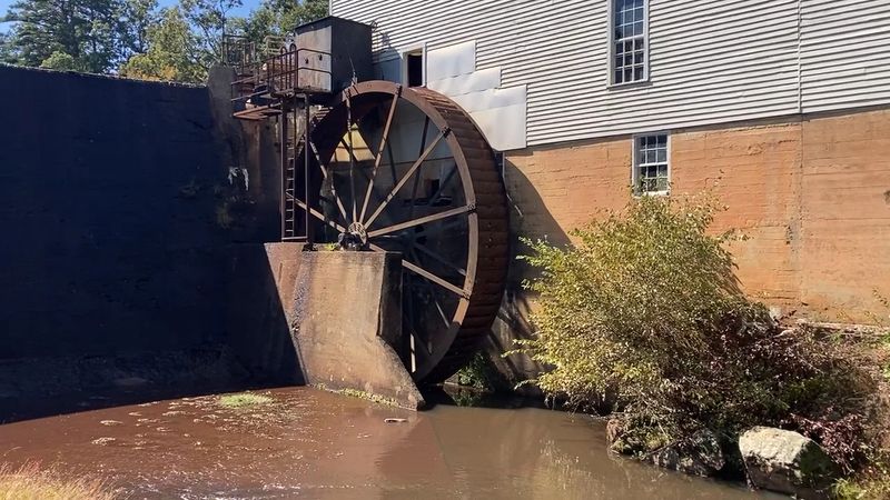 The 28-Foot Waterwheel That Stops People in Their Tracks