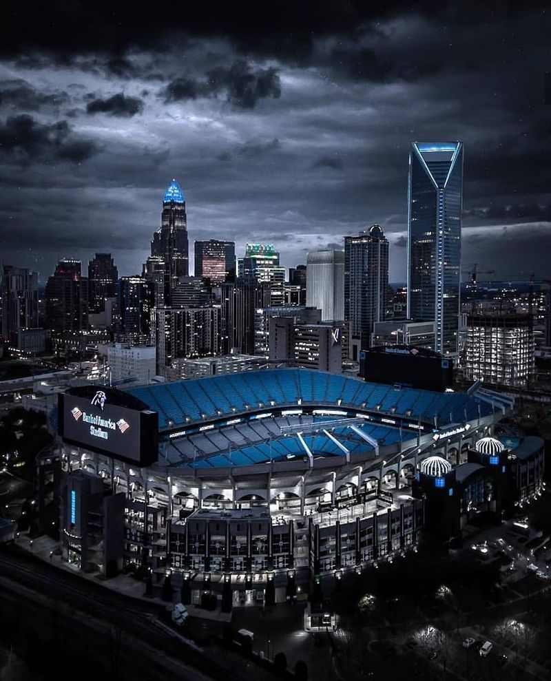 The Address and Setting of Bank of America Stadium