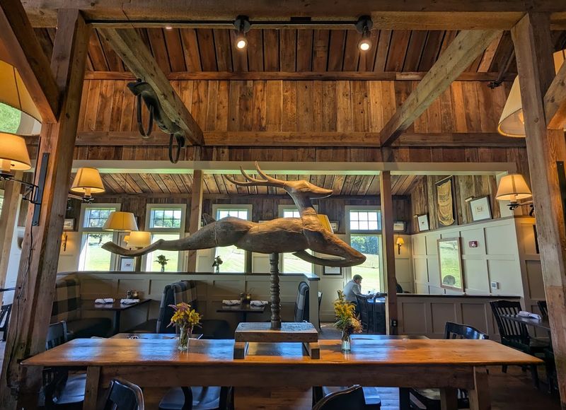 The Atmosphere Inside the Converted Barn The Atmosphere Inside the Converted Barn