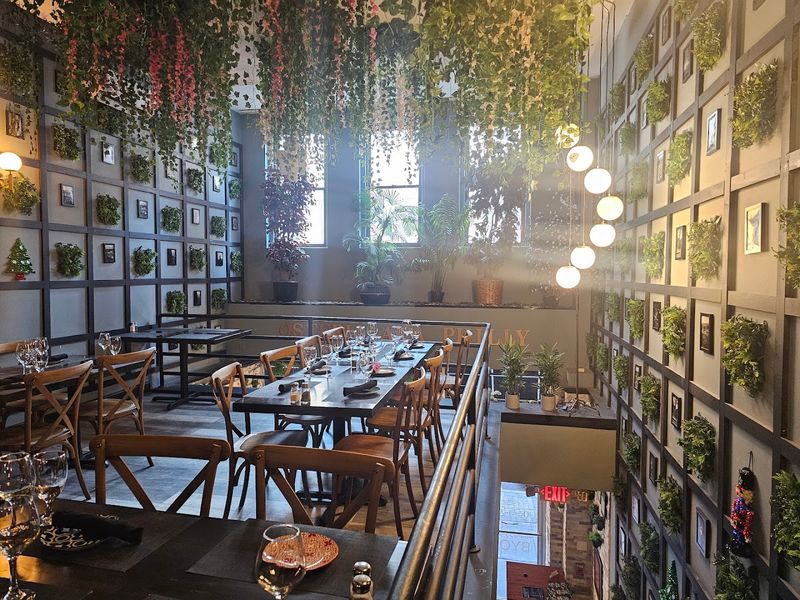 The Atmosphere Inside the Two-Story Dining Room