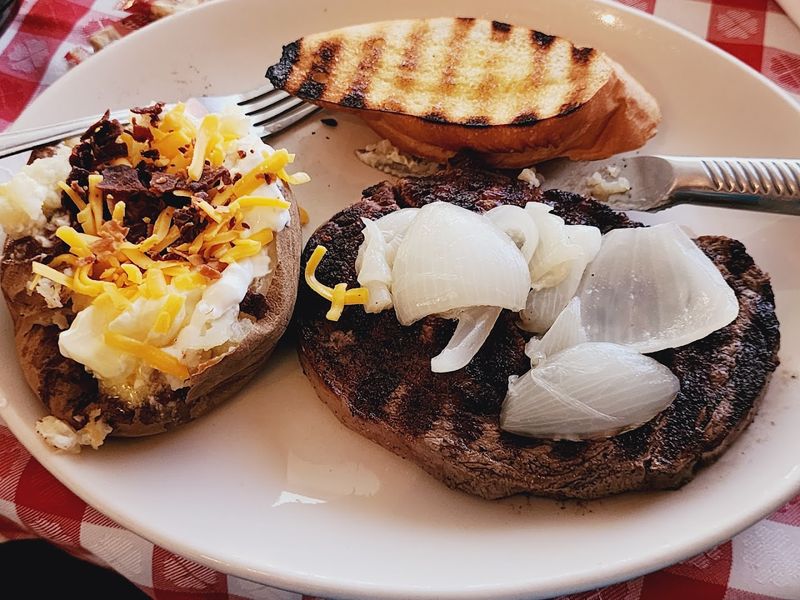 The Baked Potato and Bread Round Out the Plate The Baked Potato and Bread Round Out the Plate