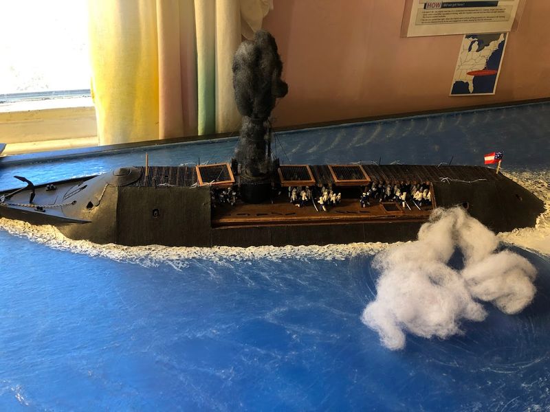 The Battle Between the Ironclads Goes Underwater