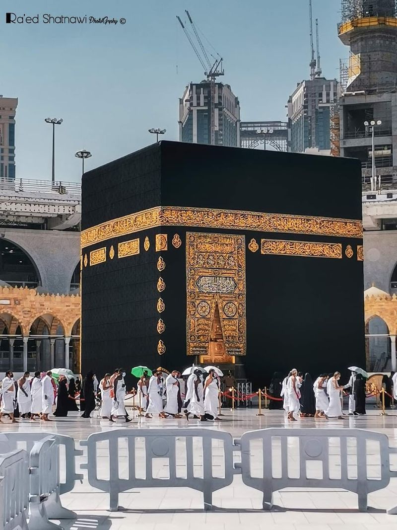 The Black Stone (Hajar al-Aswad) - Mecca, Saudi Arabia