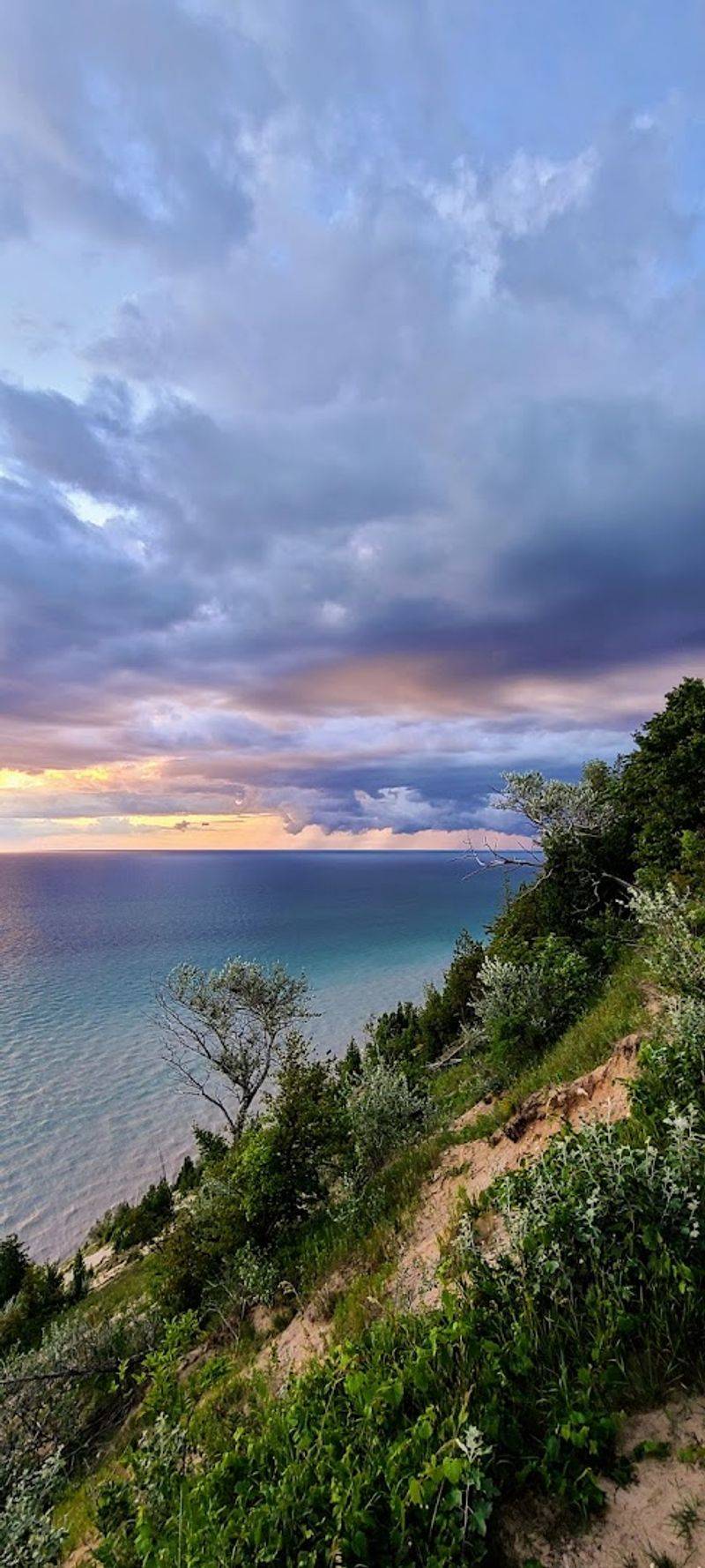 The Bluffs Above Lake Michigan The Bluffs Above Lake Michigan