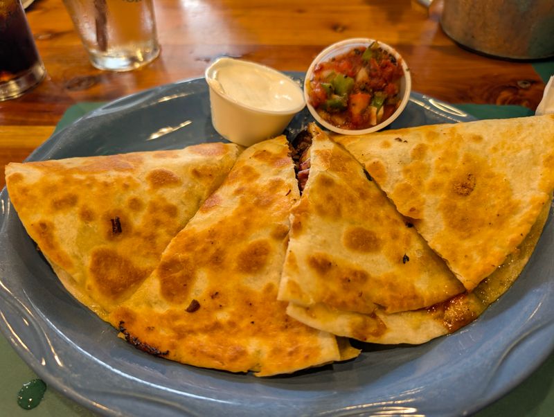 The Brisket Quesadilla That Should Not Work But Does