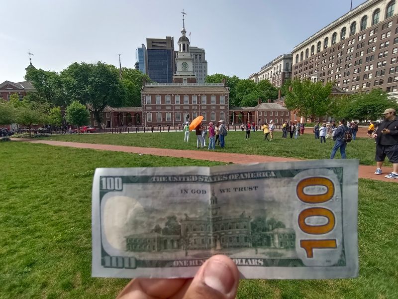 The Building Whose Image Appears on the $100 Bill The Building Whose Image Appears on the $100 Bill