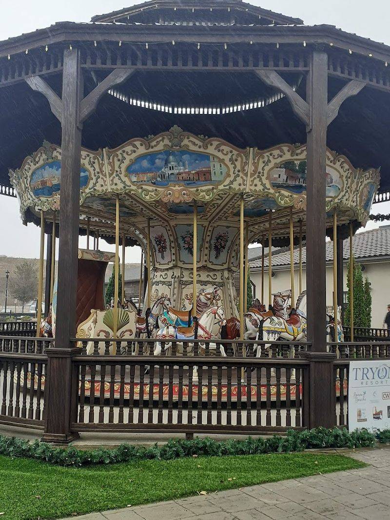 The Carousel, Games, and Kid-Friendly Attractions