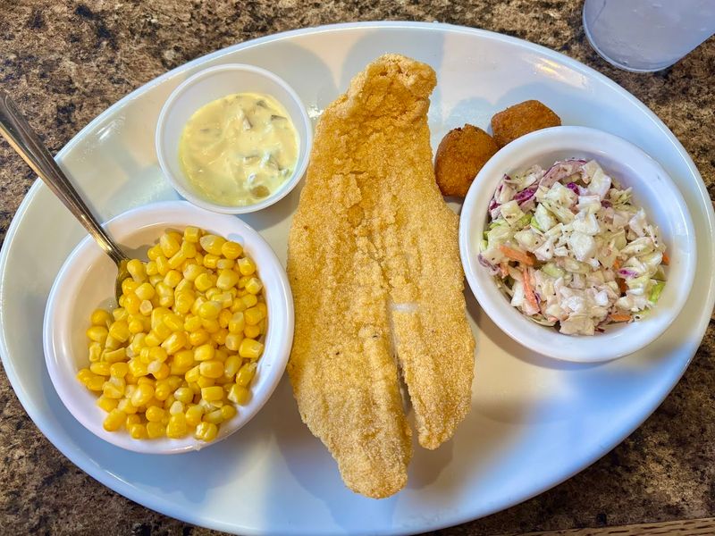 The Catfish and Dinner Plates Worth Saving Room For The Catfish and Dinner Plates Worth Saving Room For