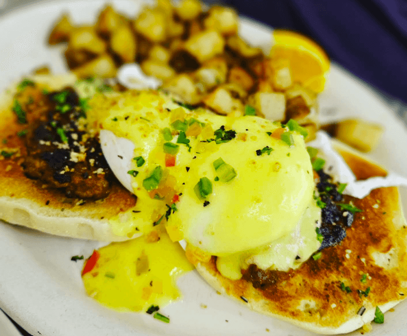The Chorizo Benedict That Started the Conversation The Chorizo Benedict That Started the Conversation