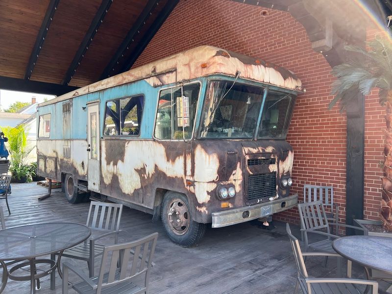 The Christmas Vacation Trailer on Display