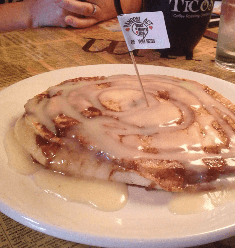 The Cinnamon Roll Pancake Situation