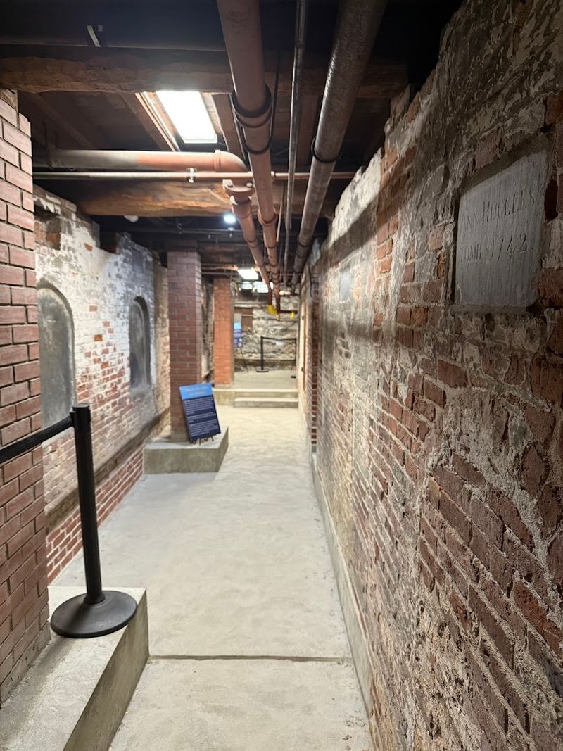 The Crypt Beneath The Floor And The 1,100 Buried There