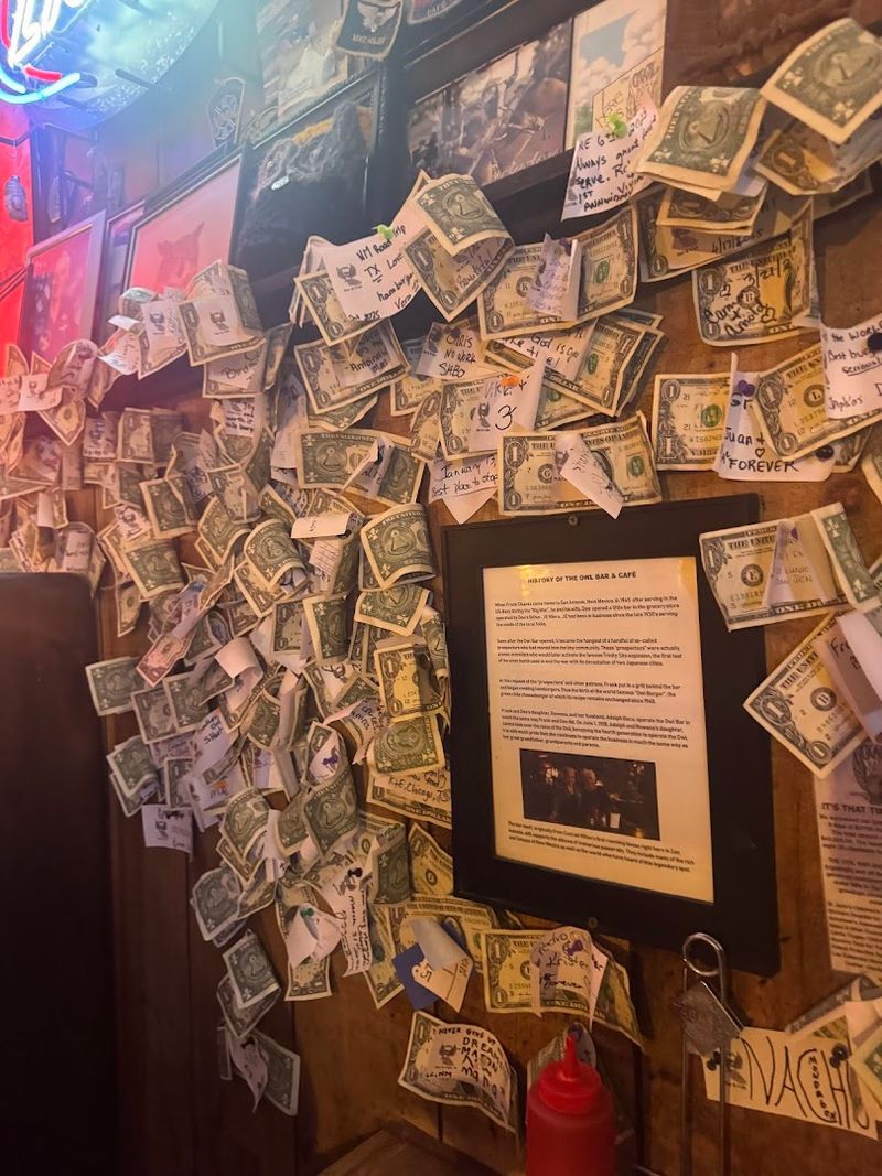 The Dollar Bill Tradition That Covers the Walls The Dollar Bill Tradition That Covers the Walls