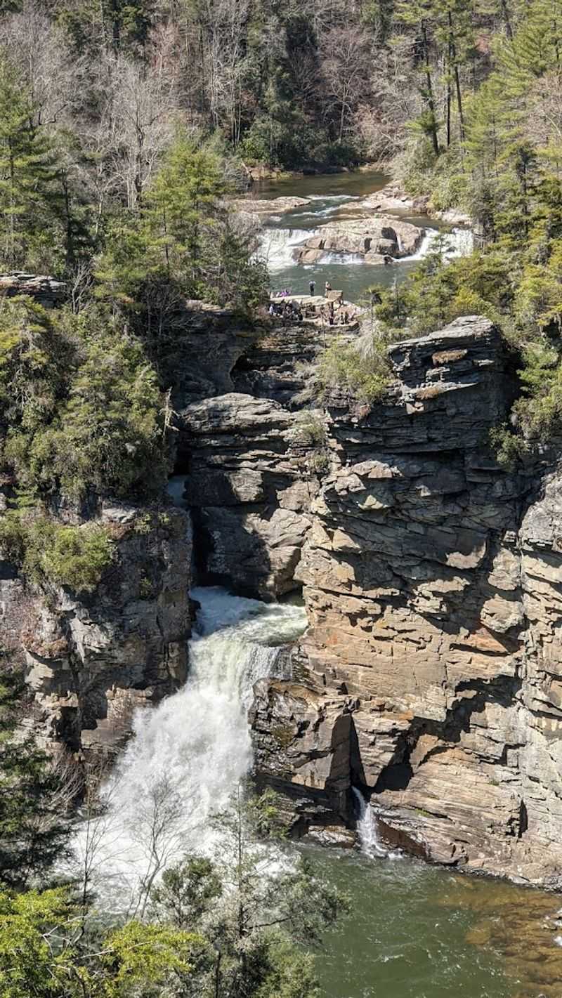 The Falls Themselves: A Two-Stage Power Drop The Falls Themselves: A Two-Stage Power Drop