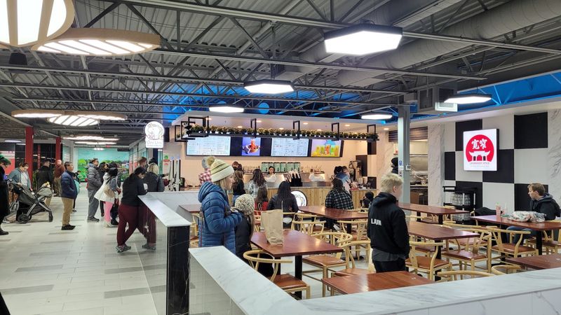 The Food Court: A World of Flavors on the Second Floor