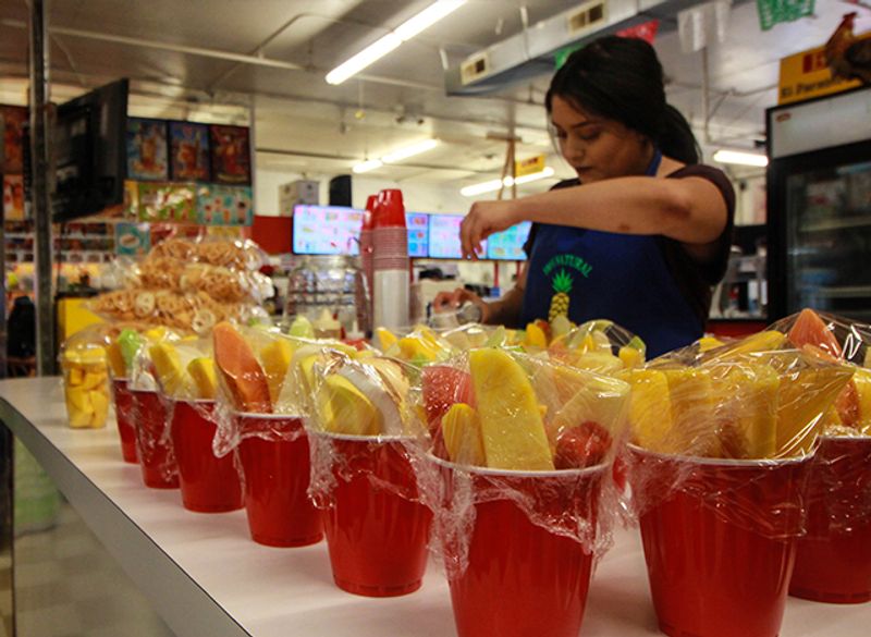 The Food Scene at the Market