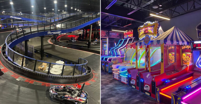 The Giant Racing and Arcade Destination in Edison Takes Indoor Fun to Another Level