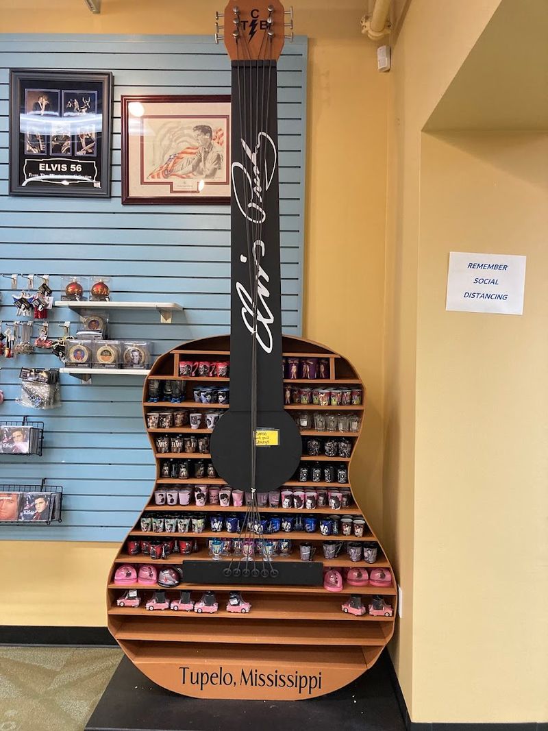 The Gift Shop Stocked With Elvis Memorabilia