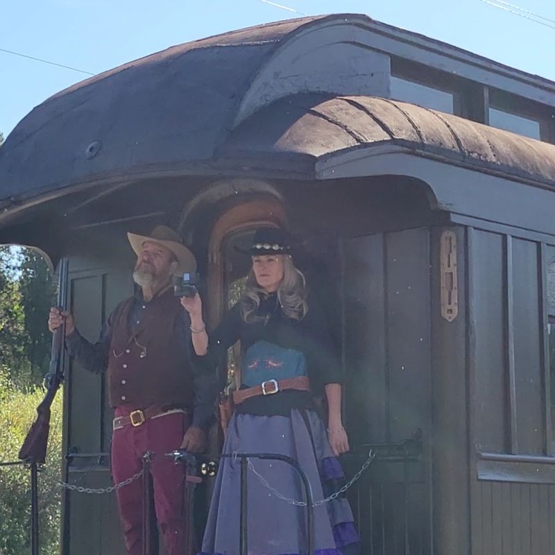 The Great Train Robbery Reenactment The Great Train Robbery Reenactment