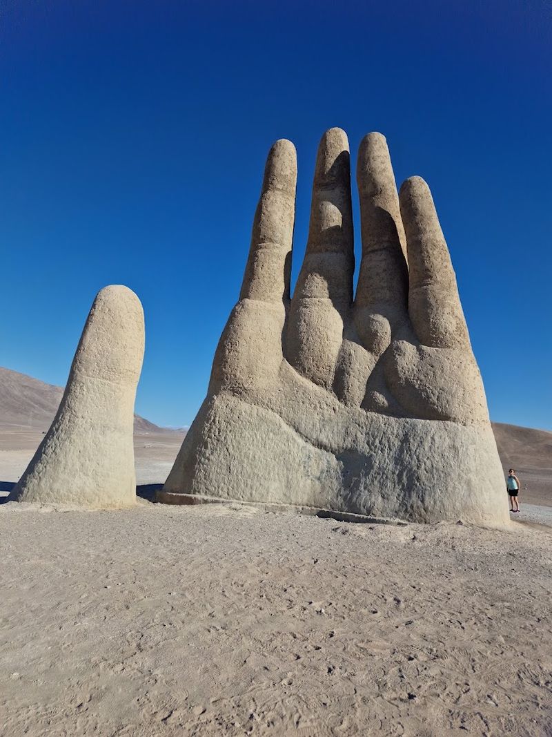 The Hand in the Desert - Atacama Desert, Chile