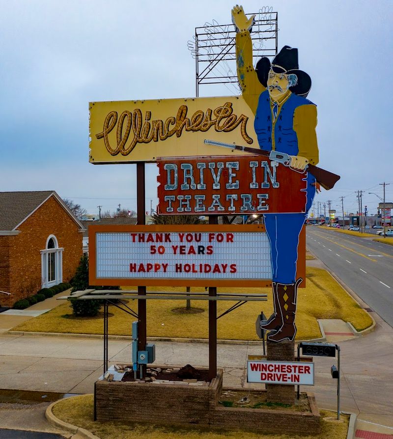 The Location and History of Winchester Drive-In