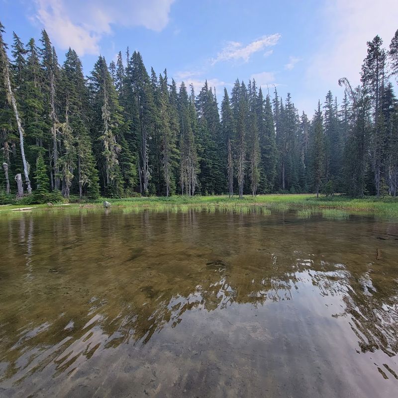 The Mirror Effect That Gives the Lake Its Magic
