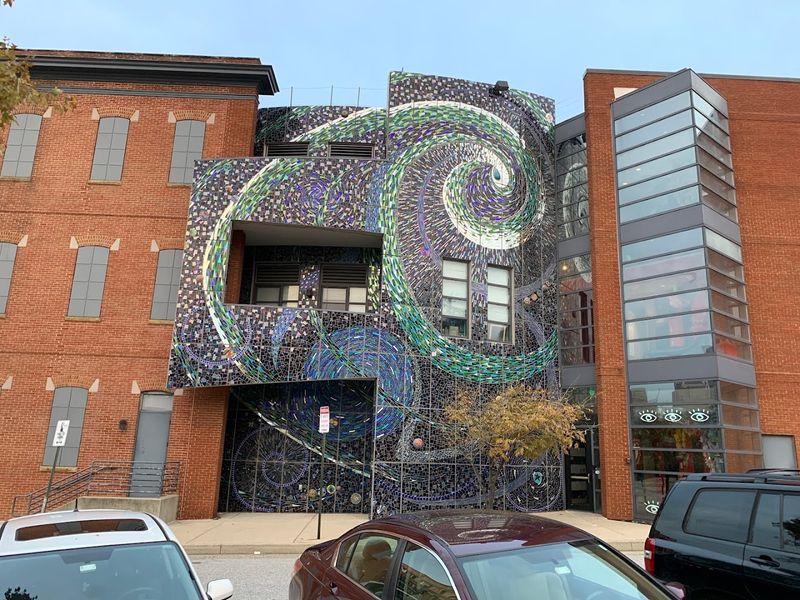 The Mosaic Exterior That Announces Itself From the Street The Mosaic Exterior That Announces Itself From the Street