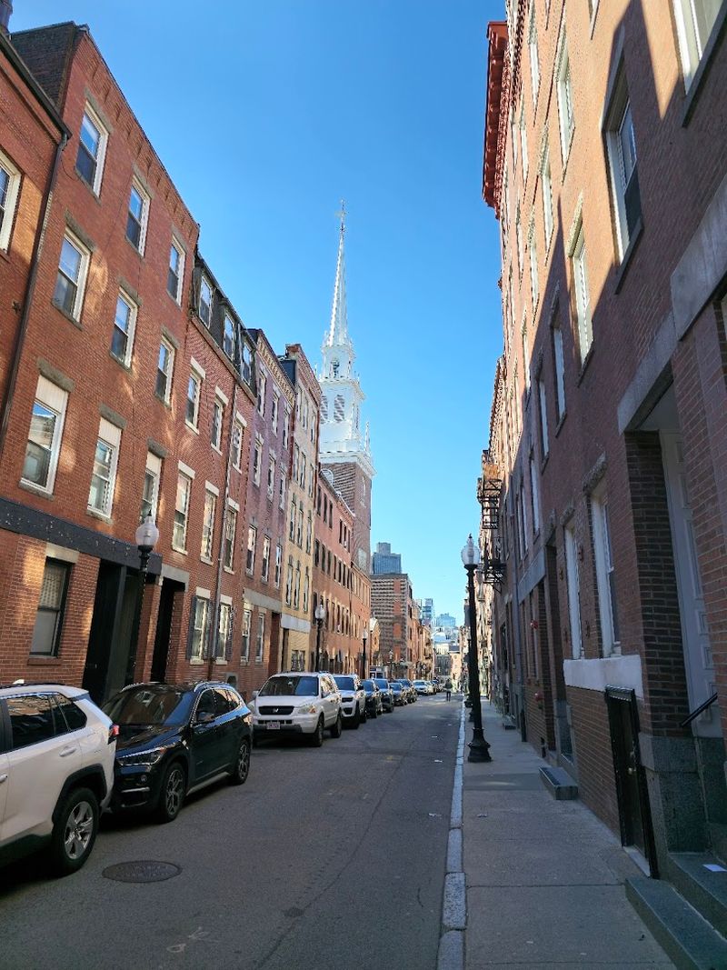 The North End Neighborhood That Surrounds The Church