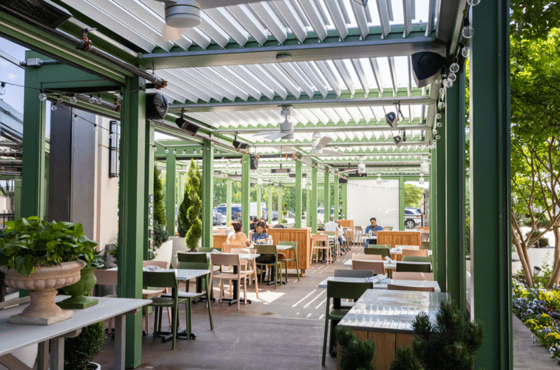 The Outdoor Patio and Extended Seating Options