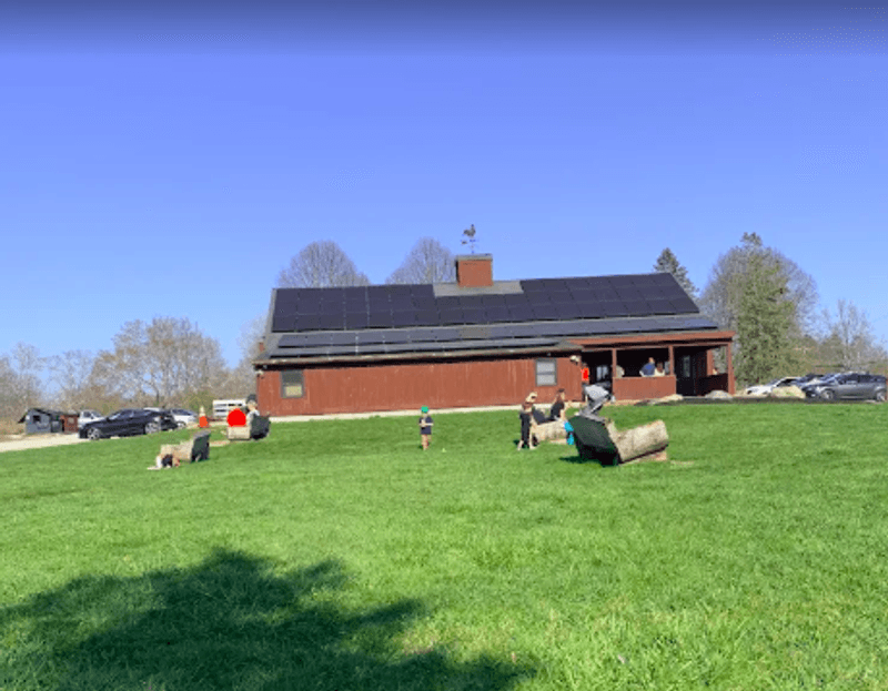 The Outdoor Seating Setup and Property Grounds