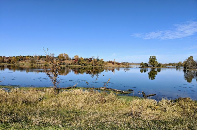 The Paved Loop Trail That Circles the Entire Lake The Paved Loop Trail That Circles the Entire Lake