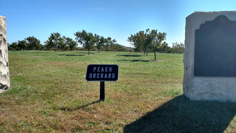 The Peach Orchard, Gettysburg, Pennsylvania