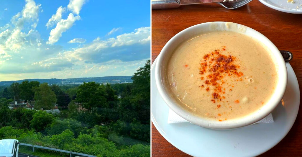 The Pennsylvania Restaurant Where Sunset Views Compete With the Seafood Linguine and Crab Soup
