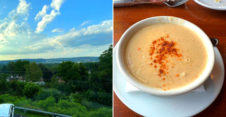 The Pennsylvania Restaurant Where Sunset Views Compete With the Seafood Linguine and Crab Soup